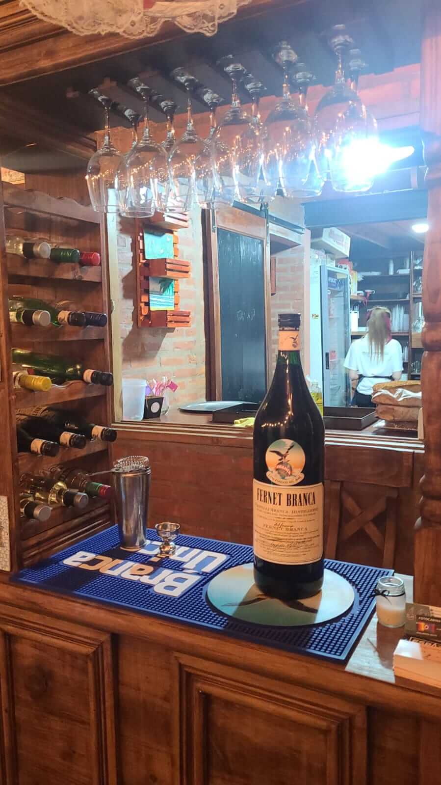 Bar para preparar tragos